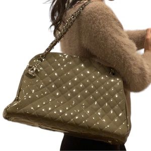 Chanel Just Mademoiselle shoulder bag in olive green